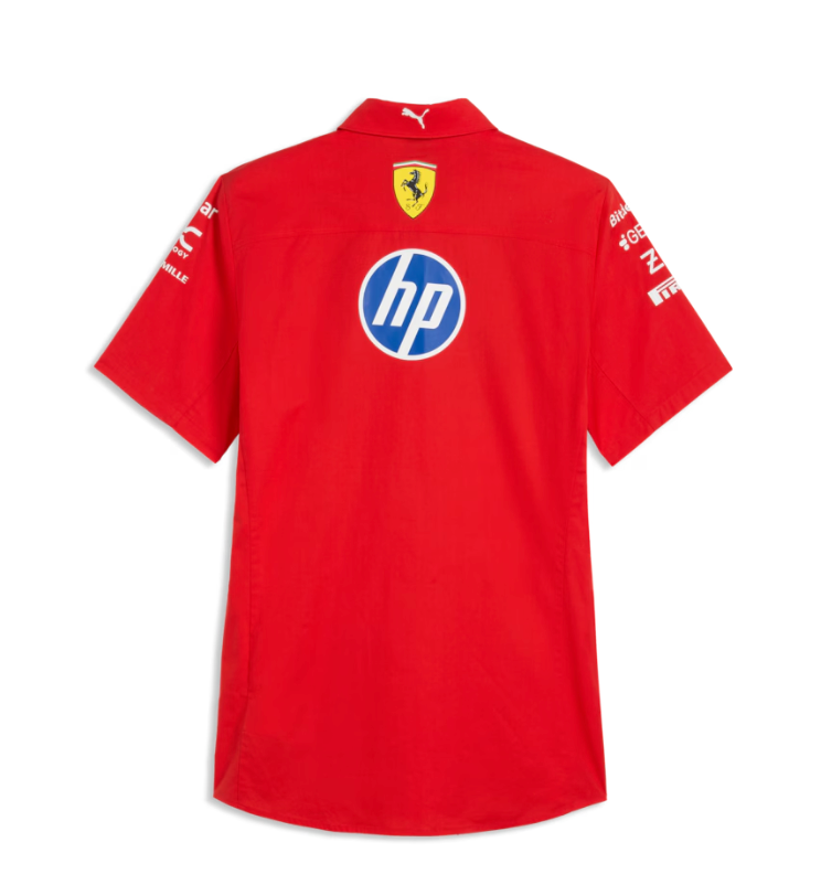 Ferrari F1 2026 Buttom Down Shirt